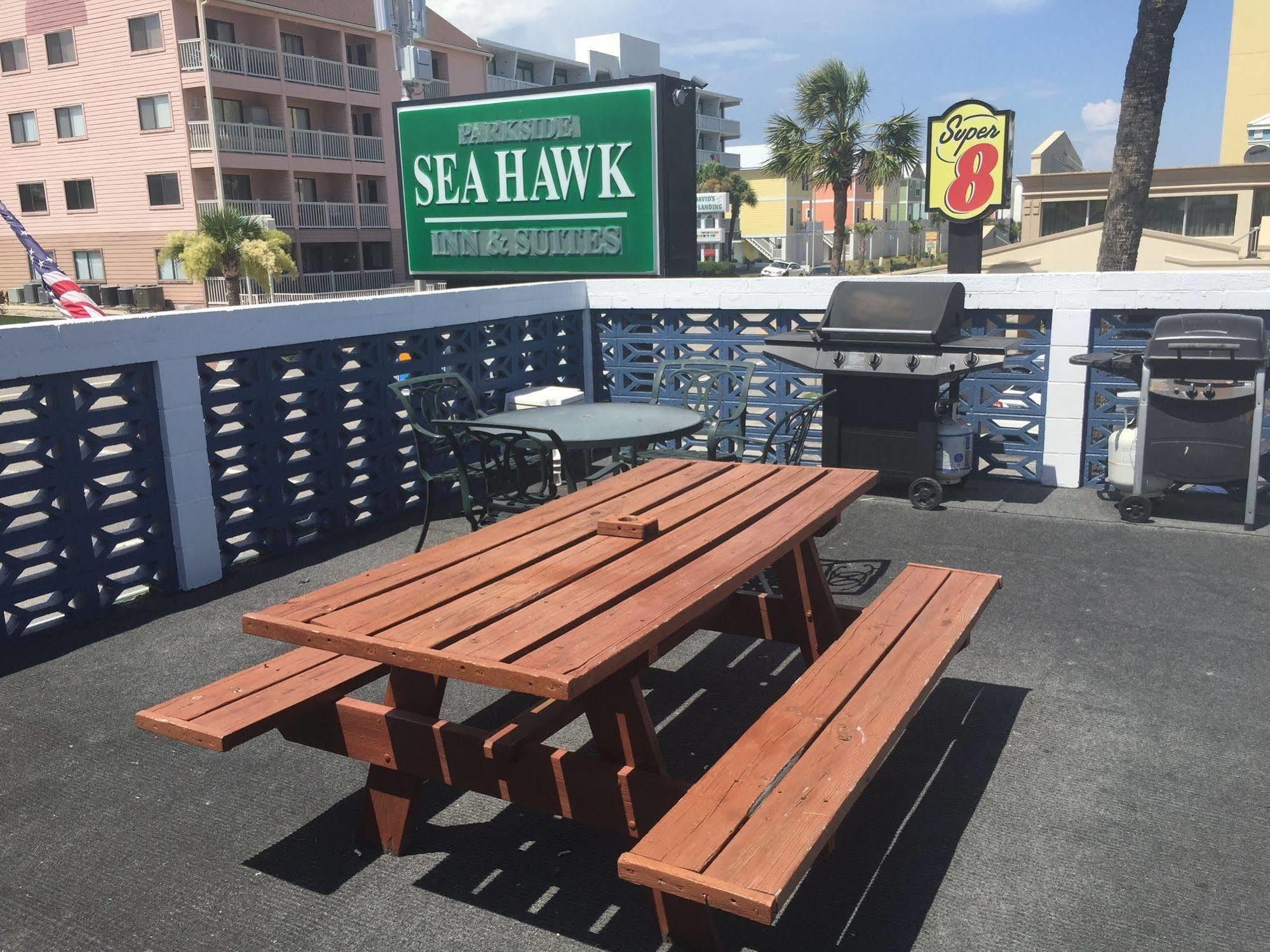 Sea Hawk Oceanfront Motel Myrtle Beach Exterior foto